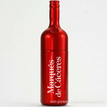 Wine Bottle USB Drive, Metal Flash Drive, Promotional Gift USB